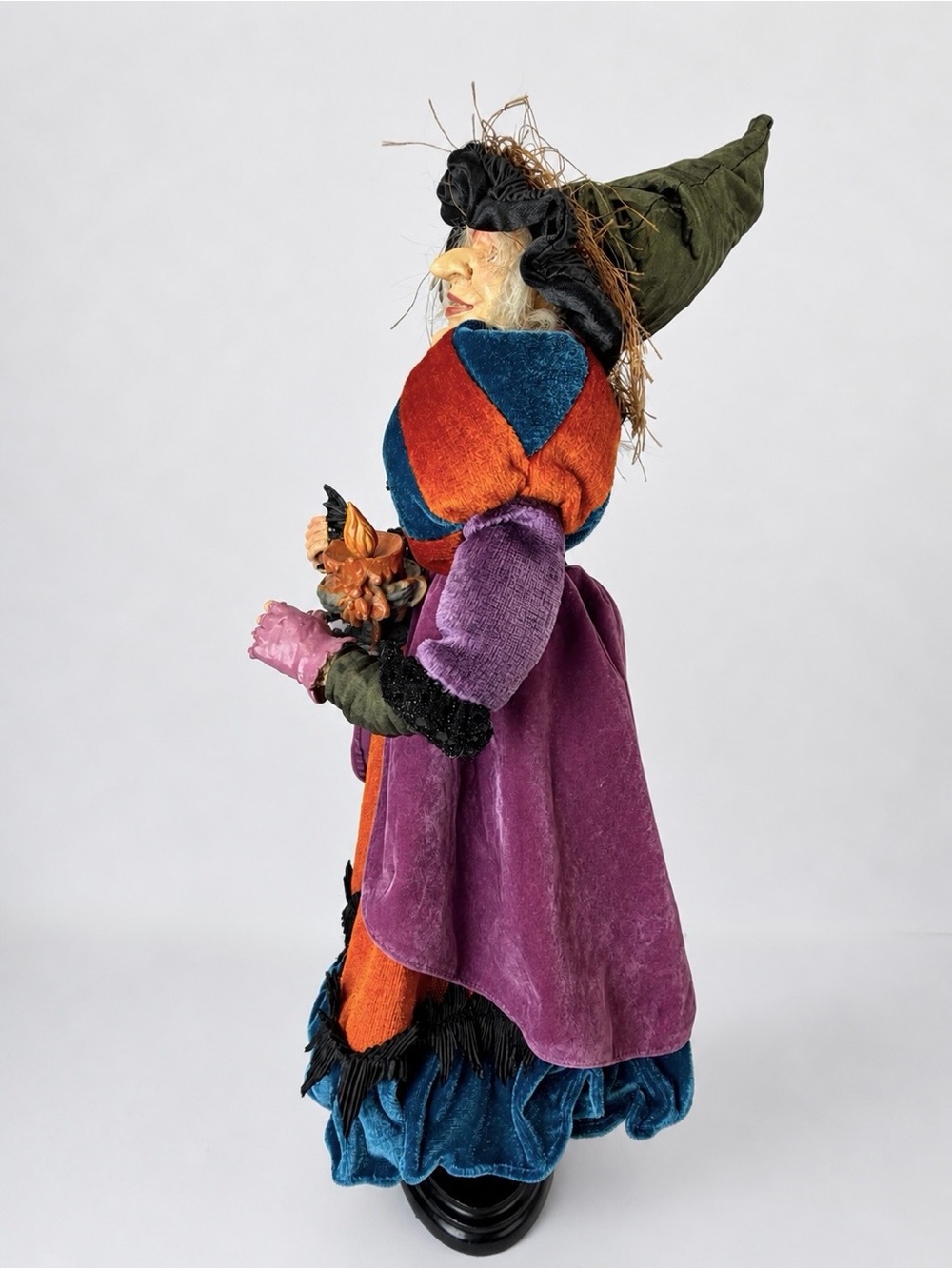 Vintage 20” Halloween Witch Figure Large Fall Decor Doll - Picture 7 of 14
